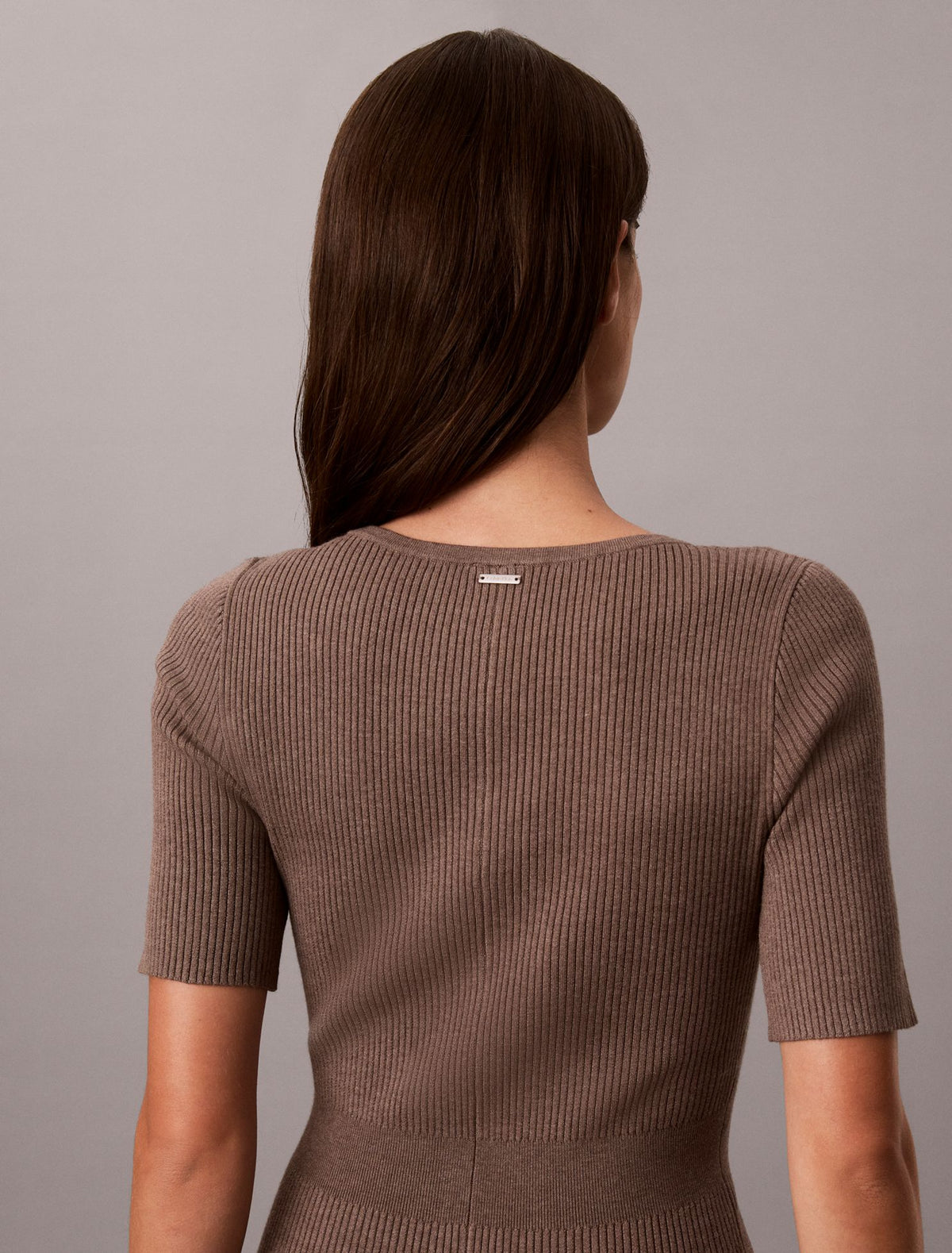 Calvin Klein Tech Knit Midi Dress