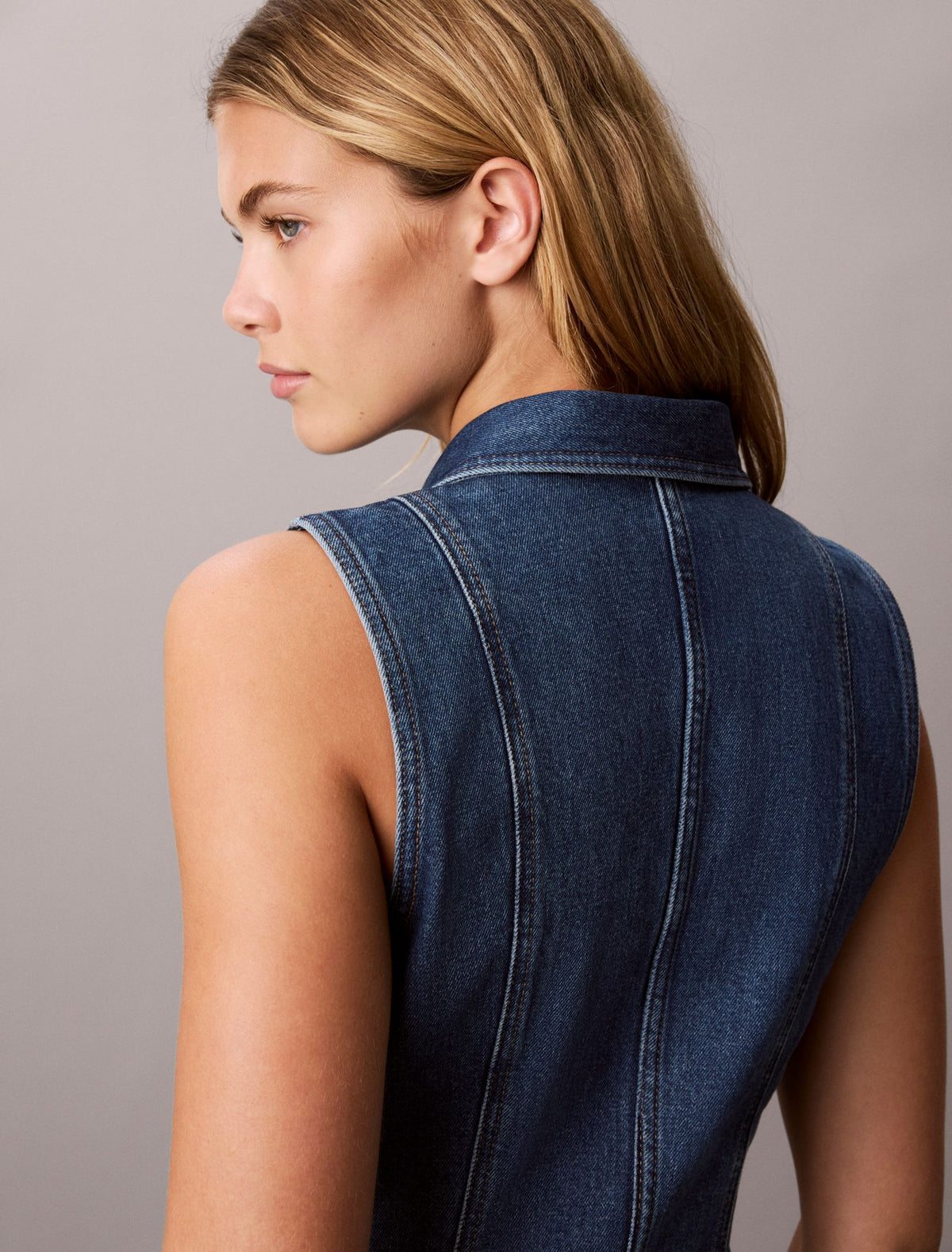Calvin Klein Denim Mini Dress