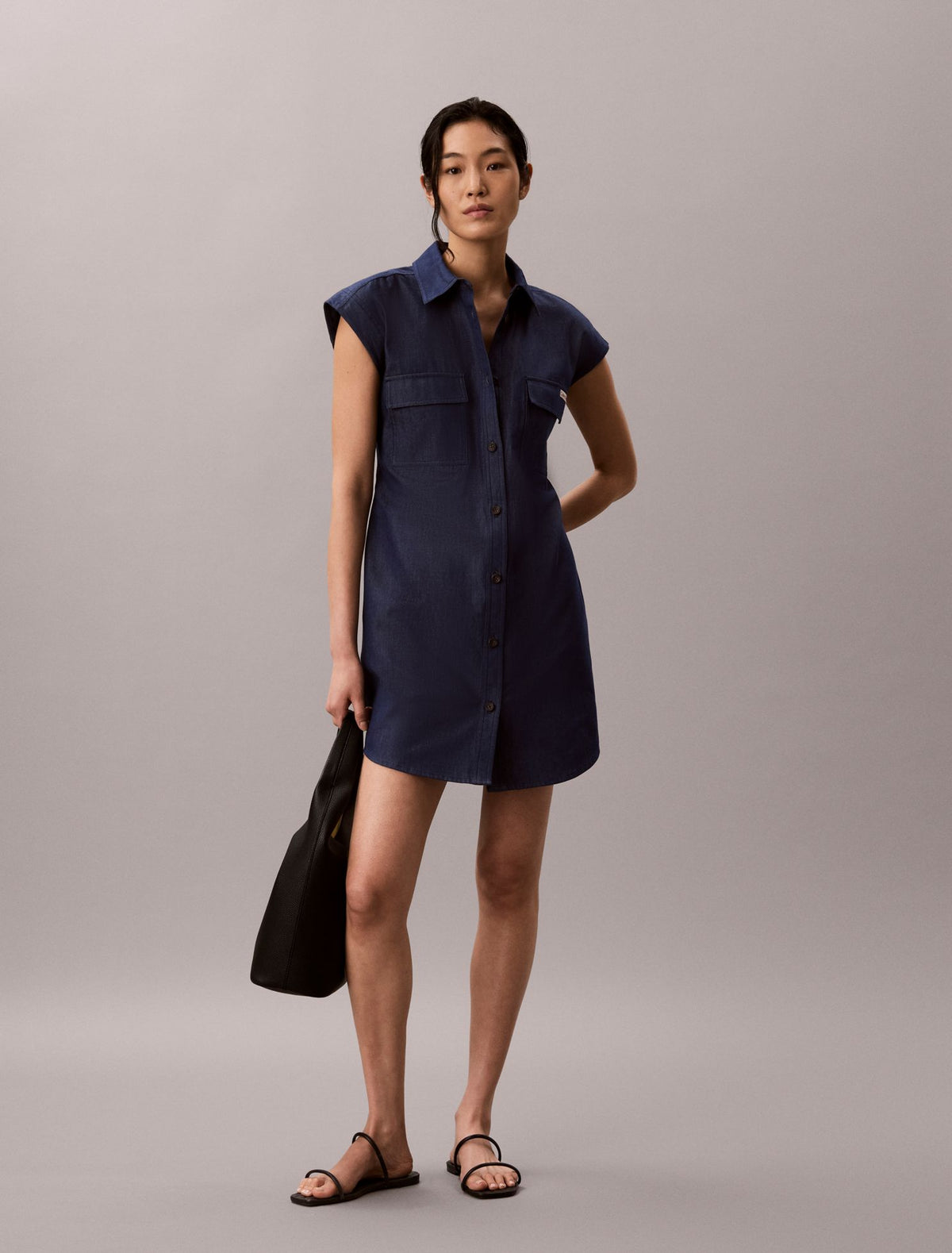 Calvin Klein Utility Shirt Dress