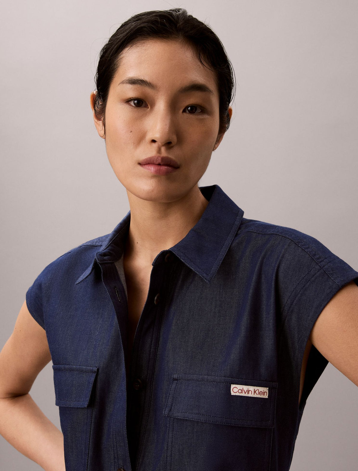 Calvin Klein Utility Shirt Dress