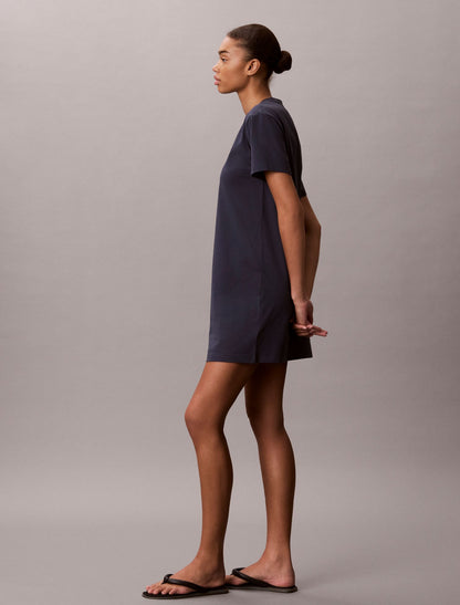 Calvin Klein Floral Graphic Mini T-Shirt Dress