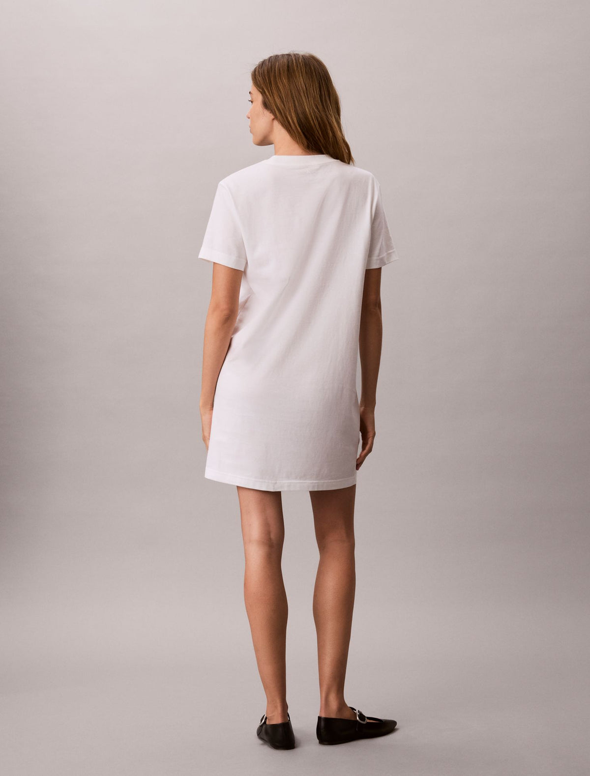 Calvin Klein Floral Graphic Mini T-Shirt Dress