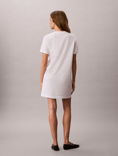 Calvin Klein Floral Graphic Mini T-Shirt Dress