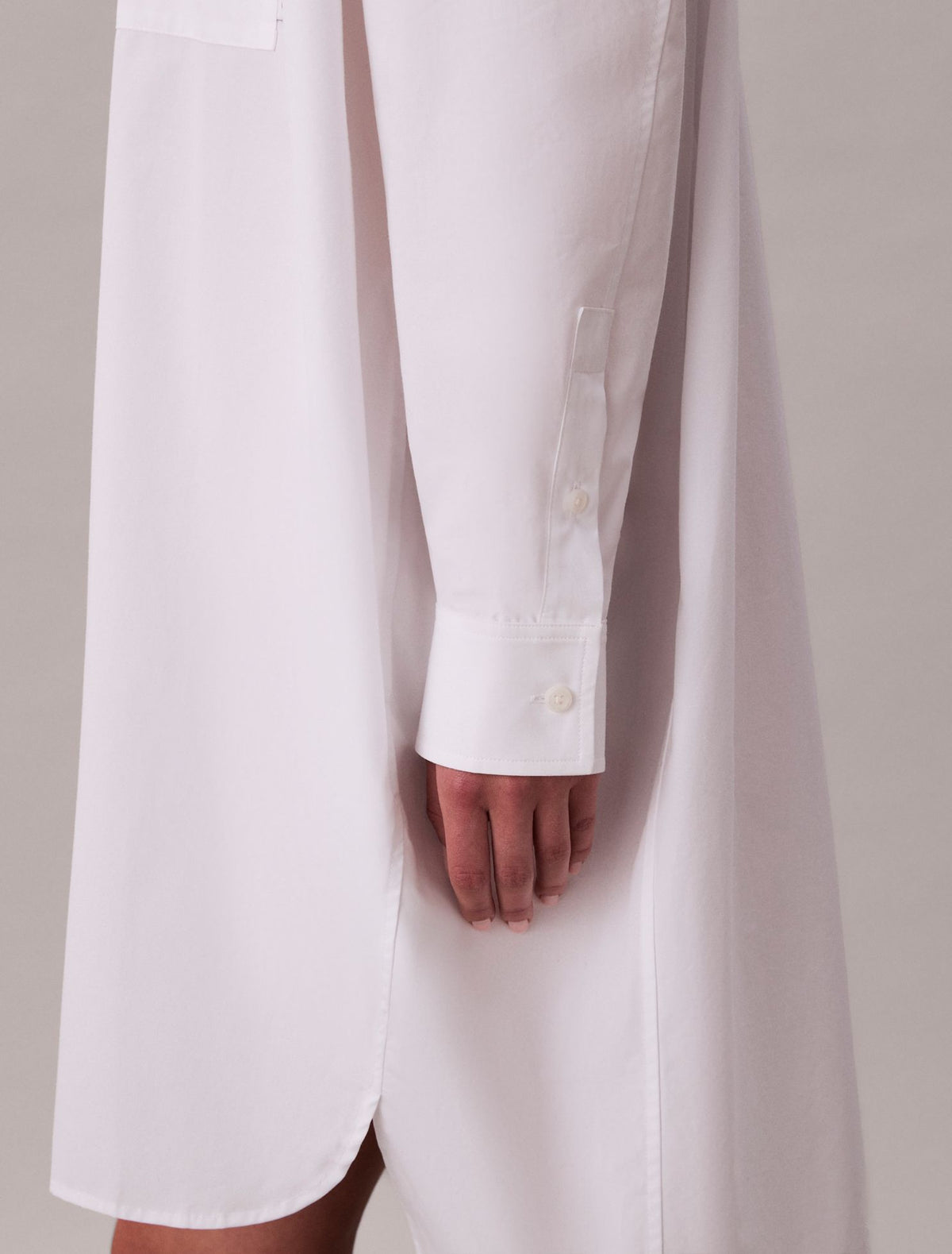 Calvin Klein Cotton Relaxed Shirt Dress