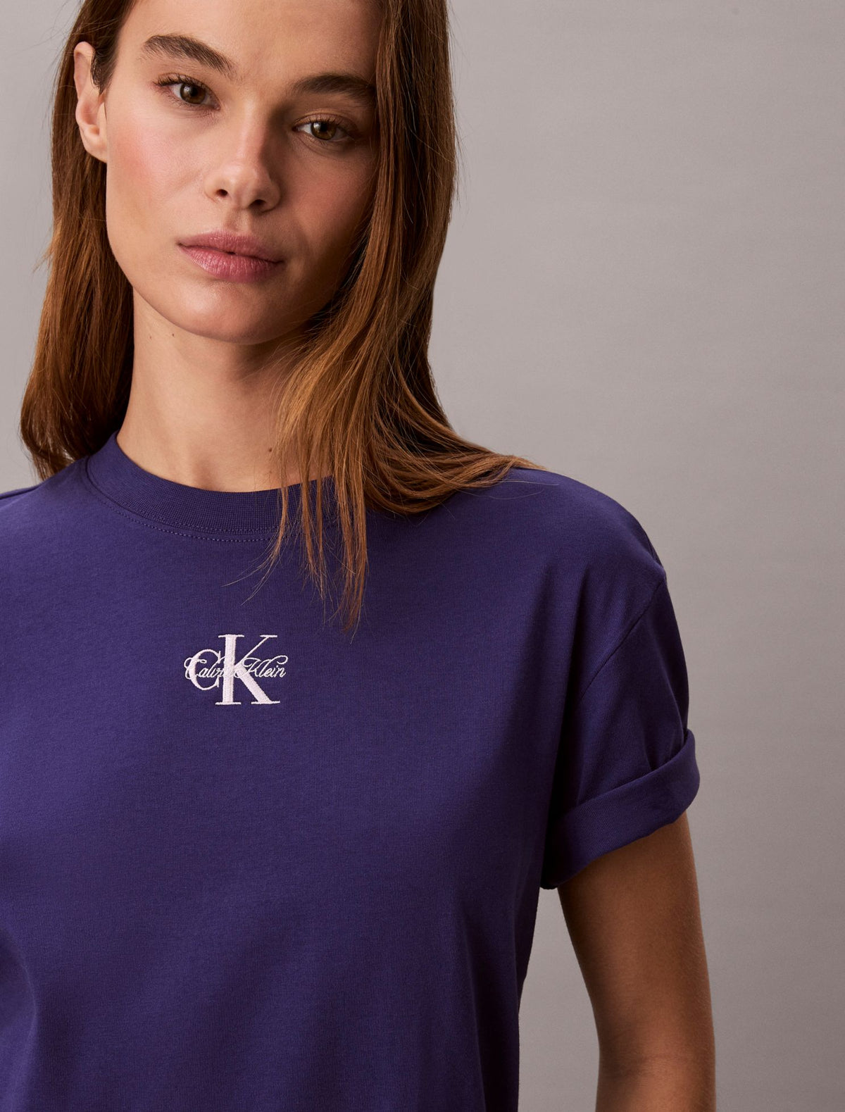 Calvin Klein Monologo Mini T-Shirt Dress