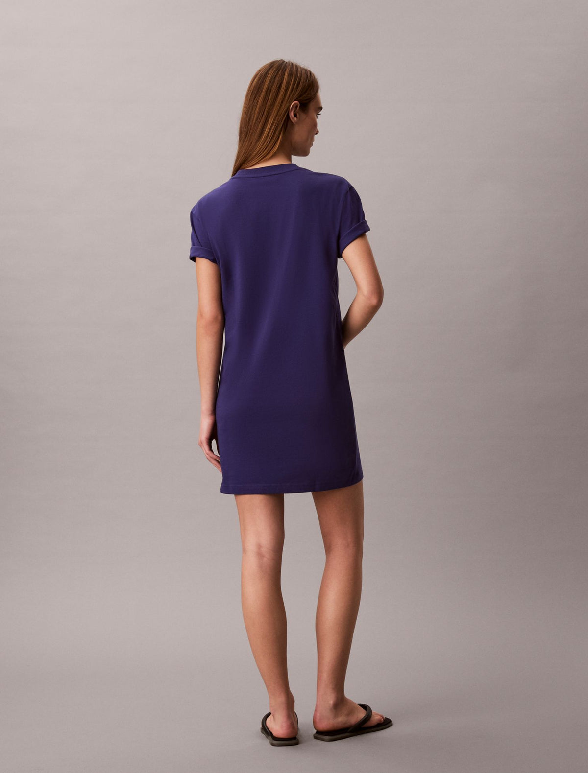 Calvin Klein Monologo Mini T-Shirt Dress