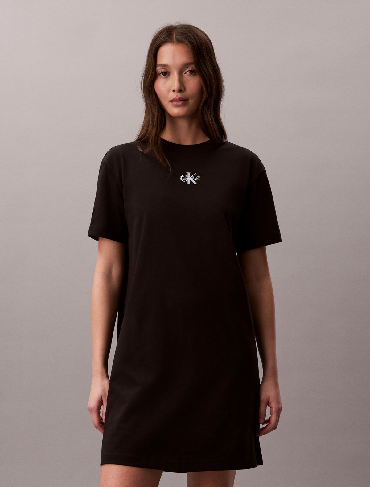 Calvin Klein Monologo Mini T-Shirt Dress