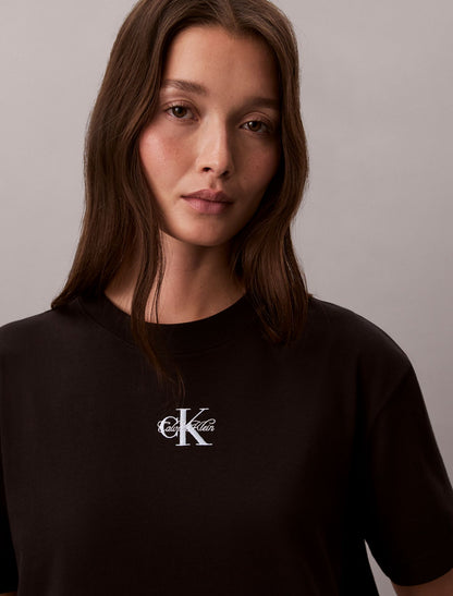 Calvin Klein Monologo Mini T-Shirt Dress