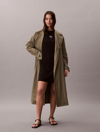 Calvin Klein Monologo Mini T-Shirt Dress