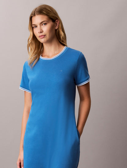 Calvin Klein Tipping Stripe T-Shirt Dress