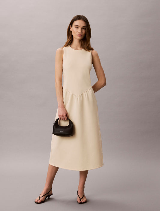 Calvin Klein Flared Midi Dress