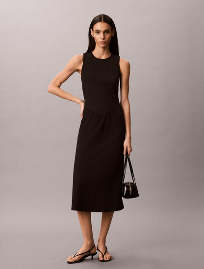 Calvin Klein Flared Midi Dress