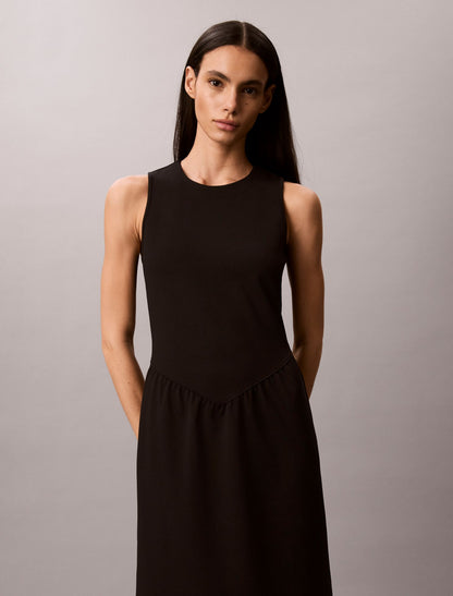 Calvin Klein Flared Midi Dress