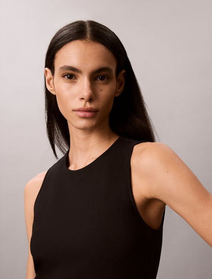 Calvin Klein Flared Midi Dress