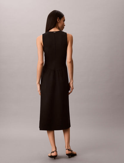 Calvin Klein Flared Midi Dress