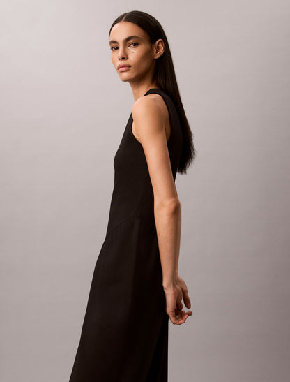 Calvin Klein Flared Midi Dress