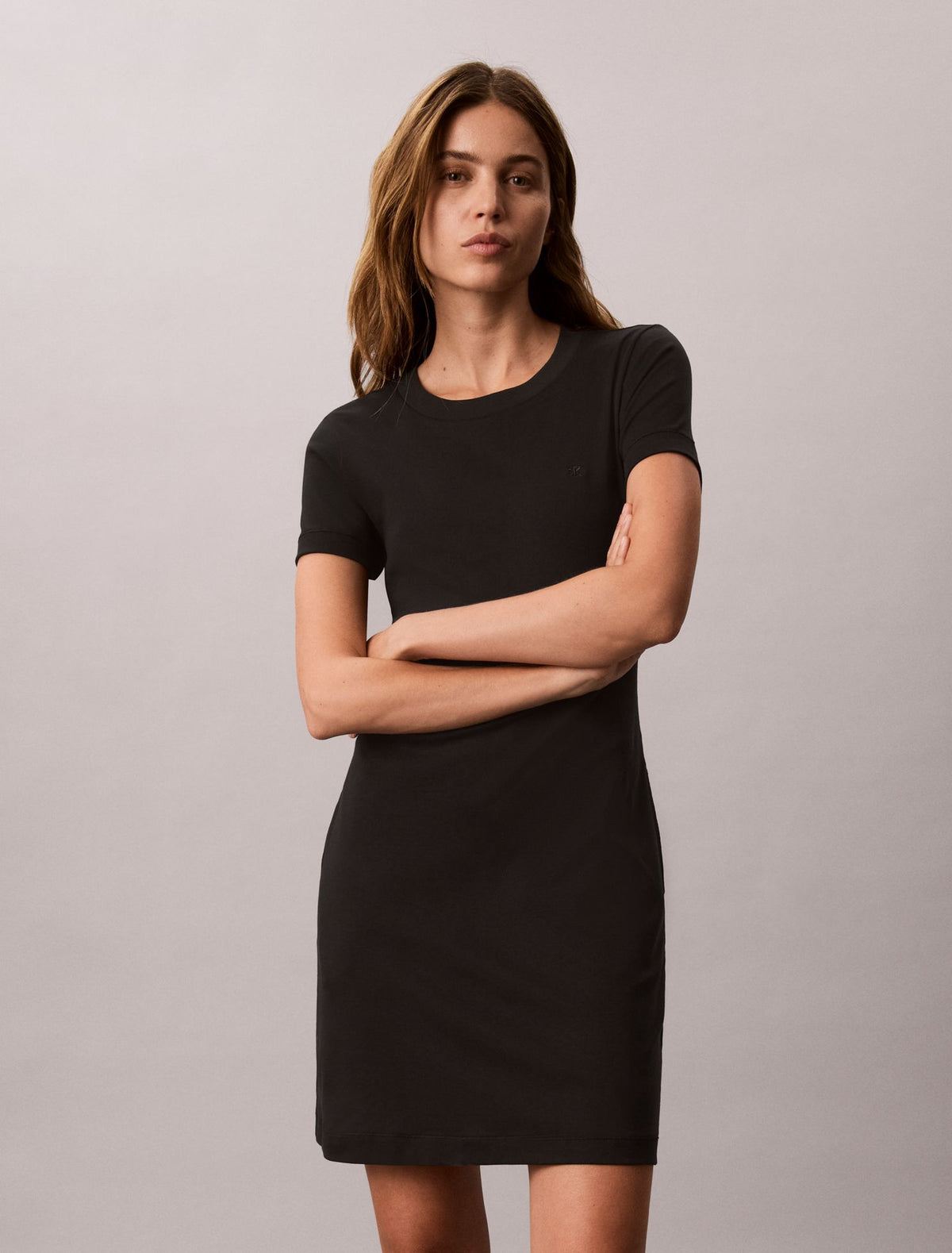 Calvin Klein Monogram Mini T-Shirt Dress