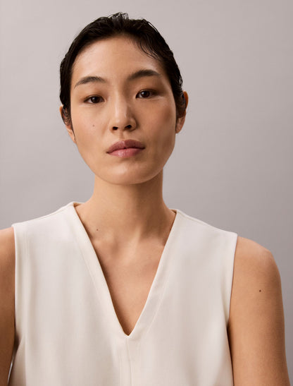 Calvin Klein Interlock V-Neck Mini Dress
