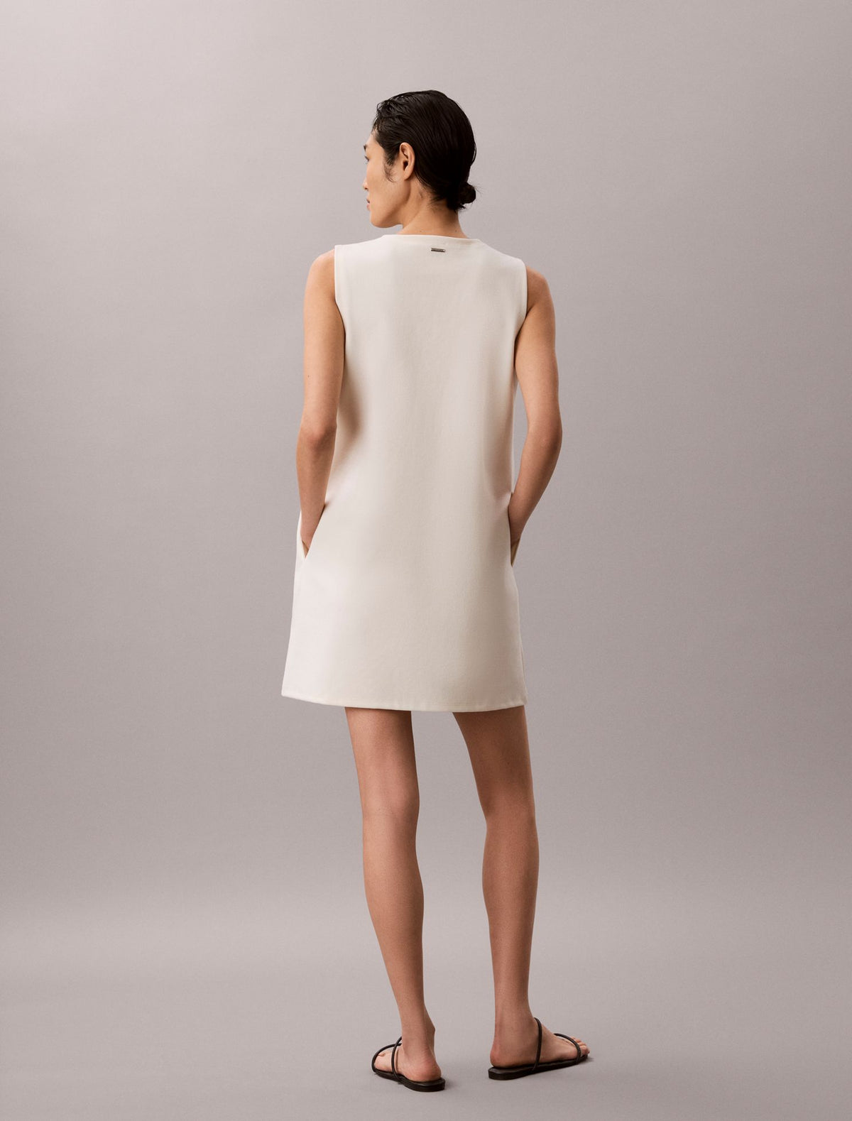 Calvin Klein Interlock V-Neck Mini Dress