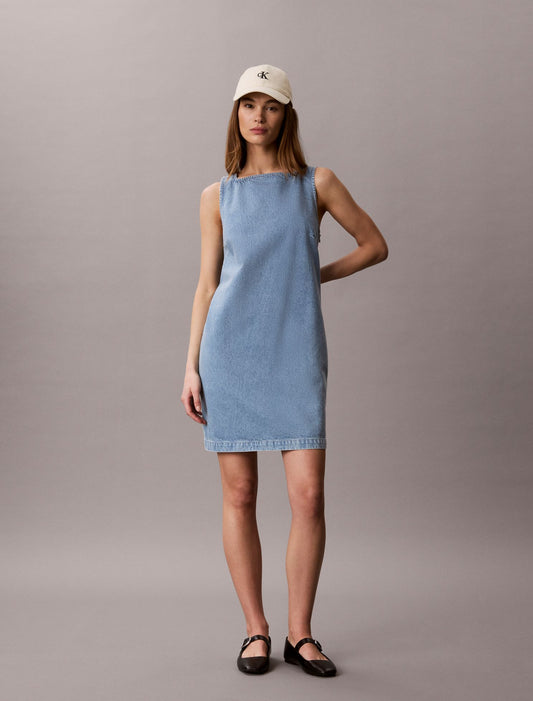 Calvin Klein Denim Shift Dress