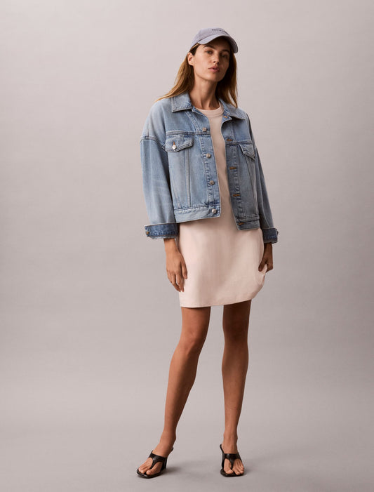 Calvin Klein Monogram Mini T-Shirt Dress
