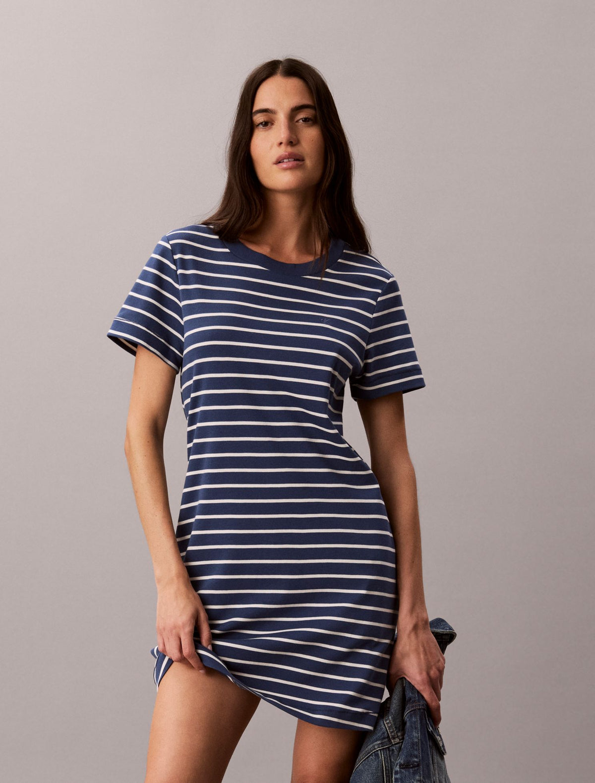 Calvin Klein Monogram Mini T-Shirt Dress