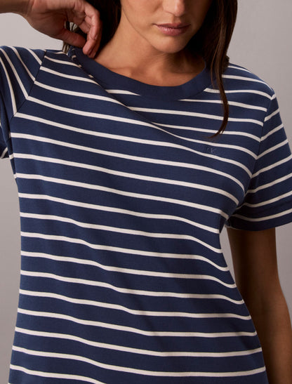 Calvin Klein Monogram Mini T-Shirt Dress