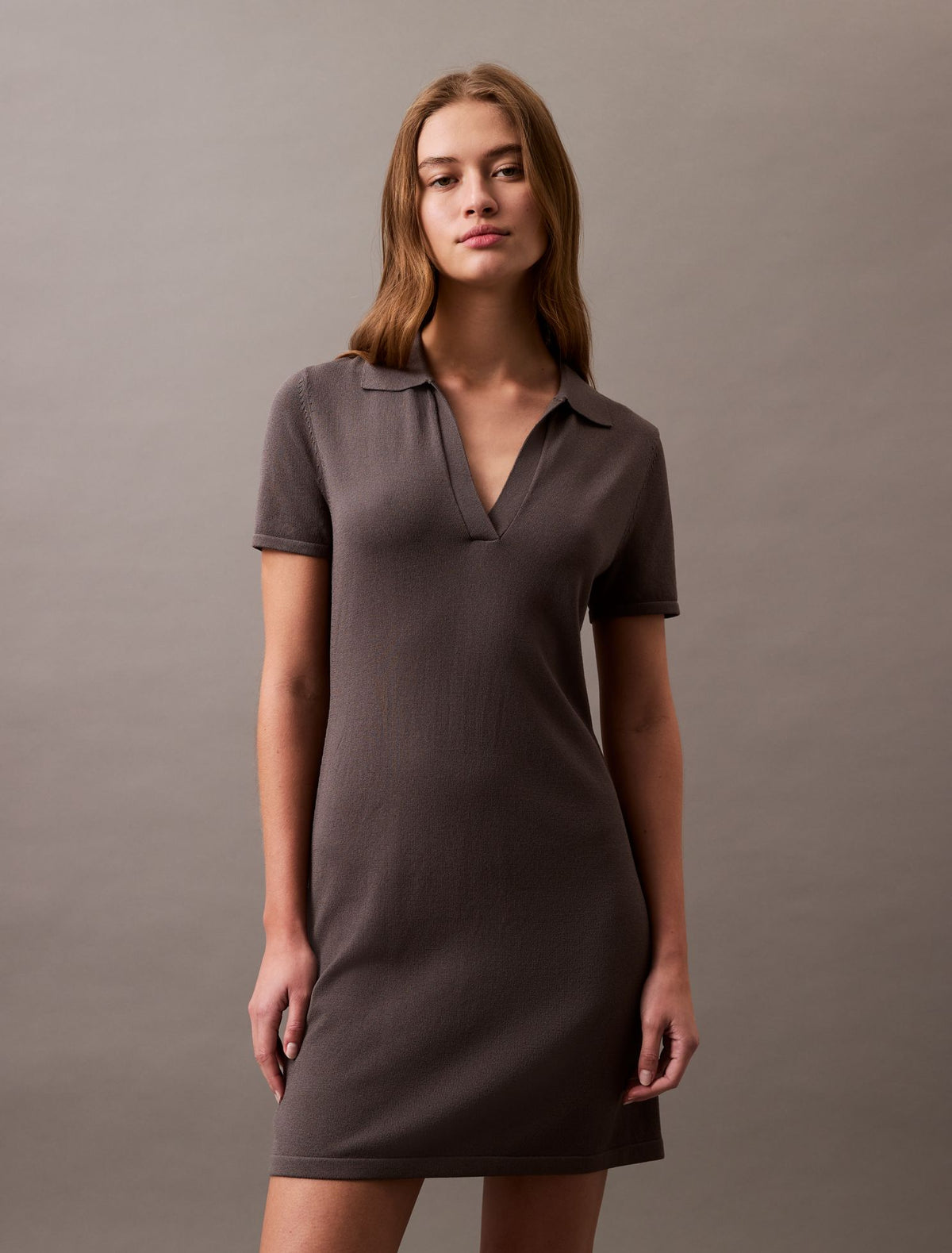 Calvin Klein Liquid Shine Mini Dress