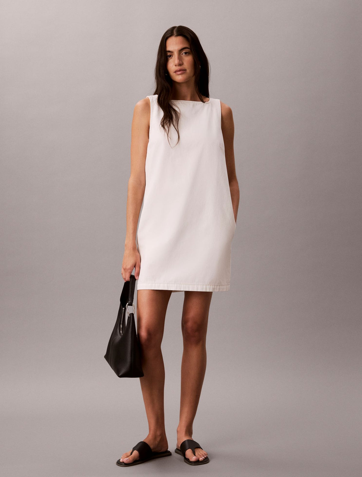Calvin Klein Denim Shift Dress