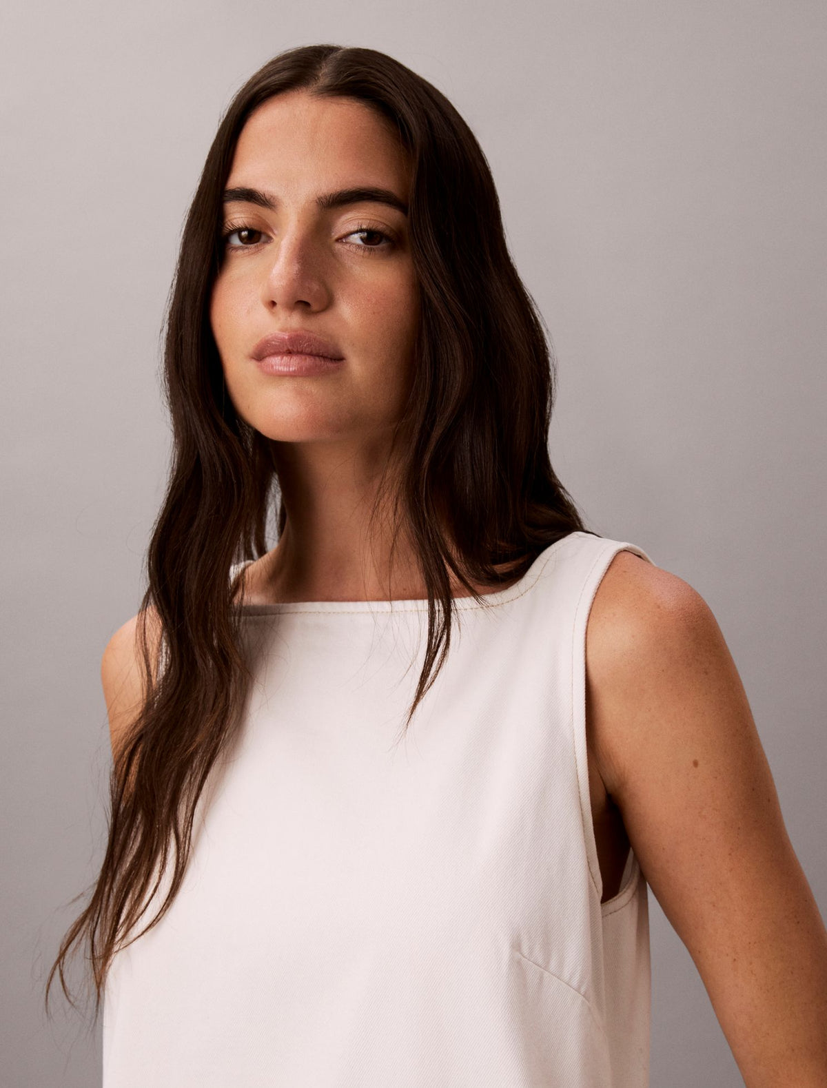 Calvin Klein Denim Shift Dress
