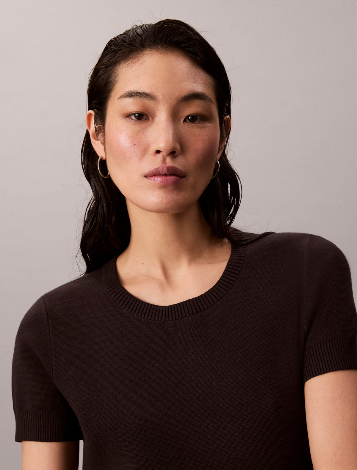 Calvin Klein Tech Knit Logo Dress