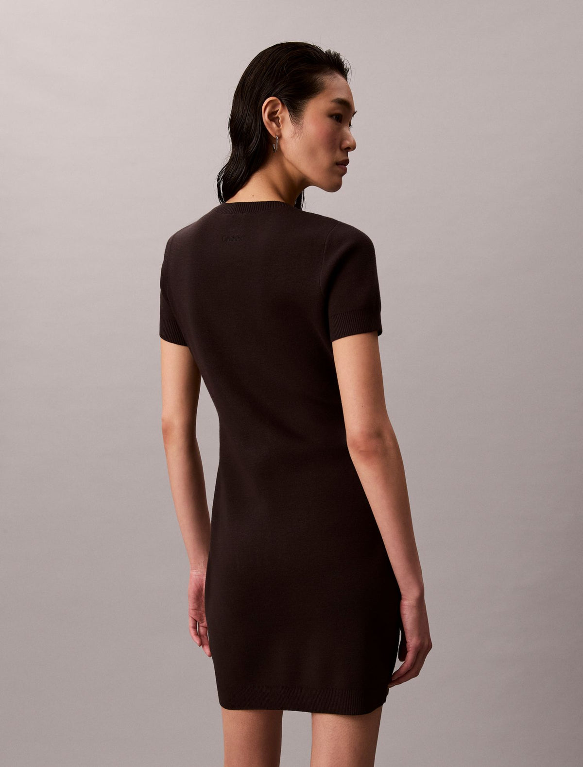 Calvin Klein Tech Knit Logo Dress