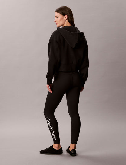 Calvin Klein Logo Tape Fleece Hoodie
