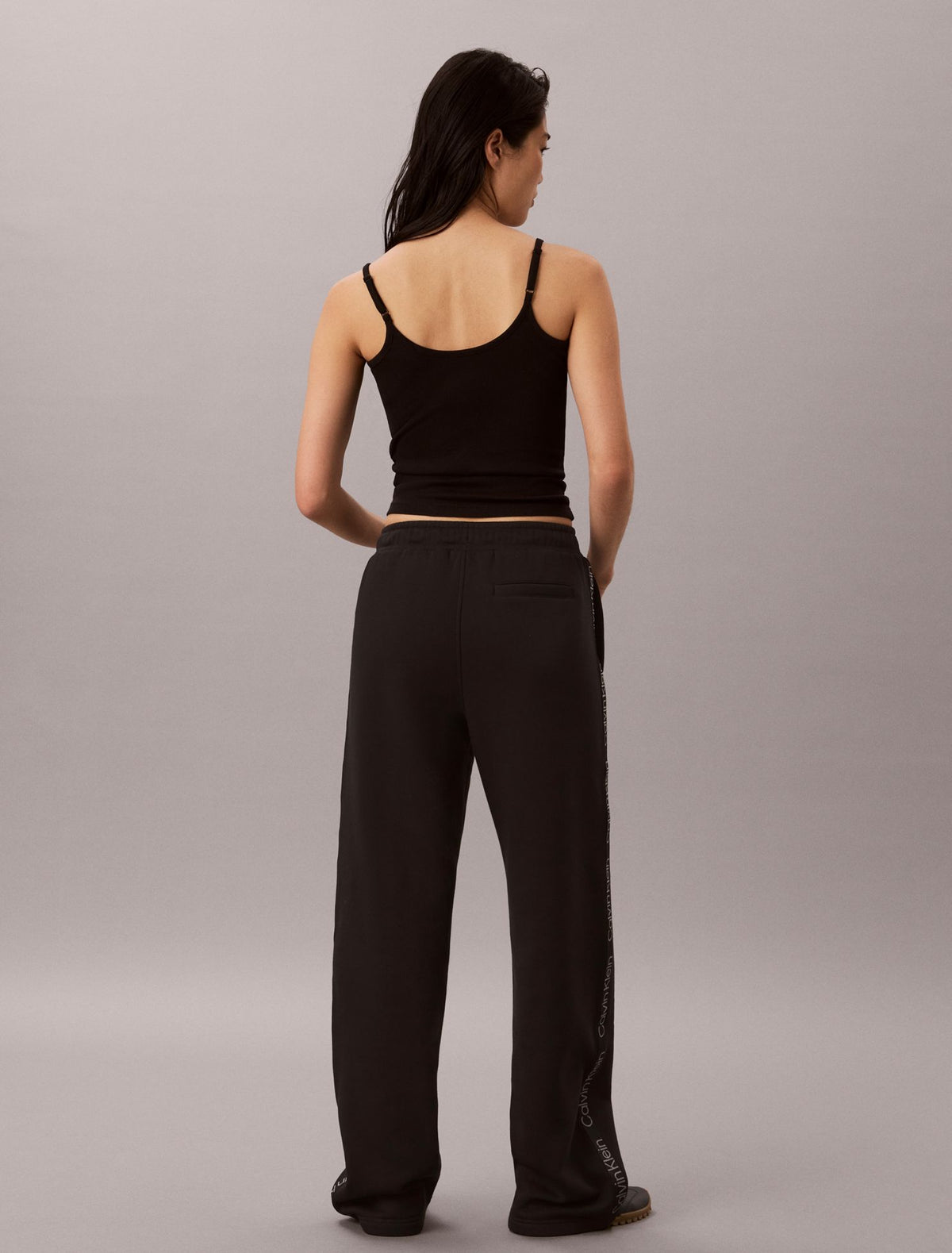 Calvin Klein Logo Tape Fleece Sweatpants