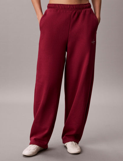 Calvin Klein Monologo Fleece Barrel Pants