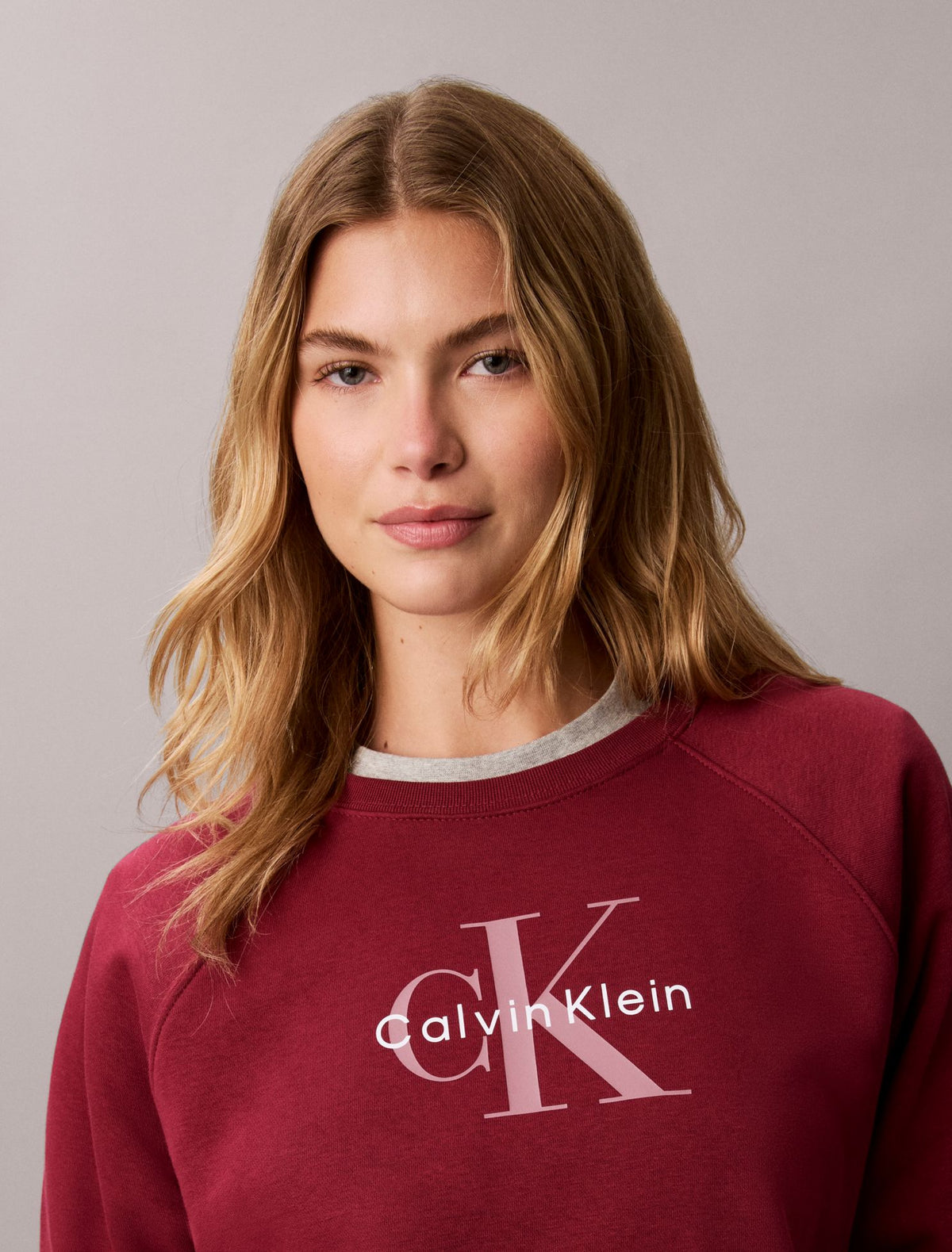 Calvin Klein Monologo Fleece Relaxed Sweatshirt