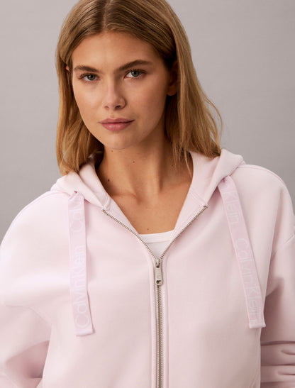 Calvin Klein Logo Tape Fleece Hoodie