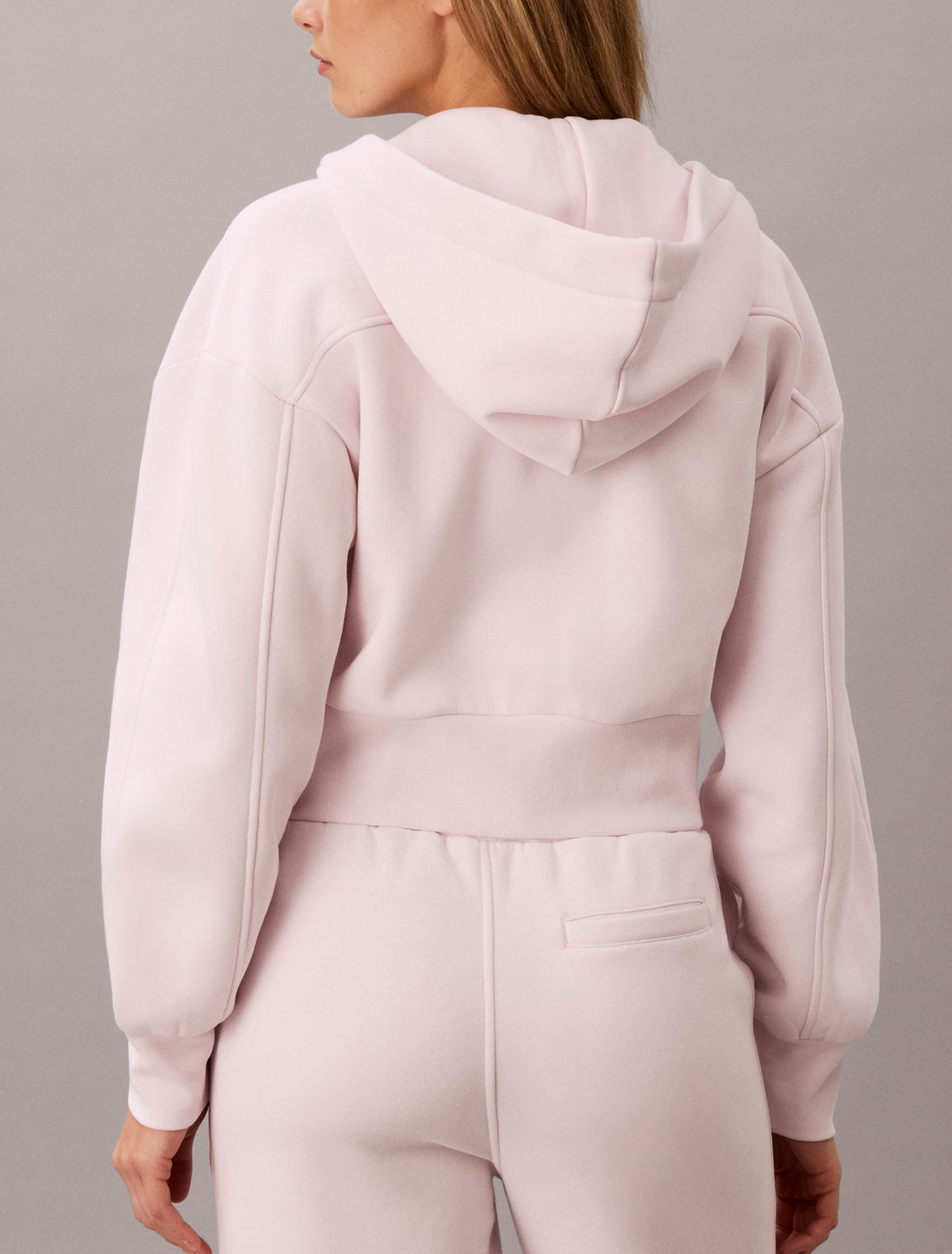 Calvin Klein Logo Tape Fleece Hoodie