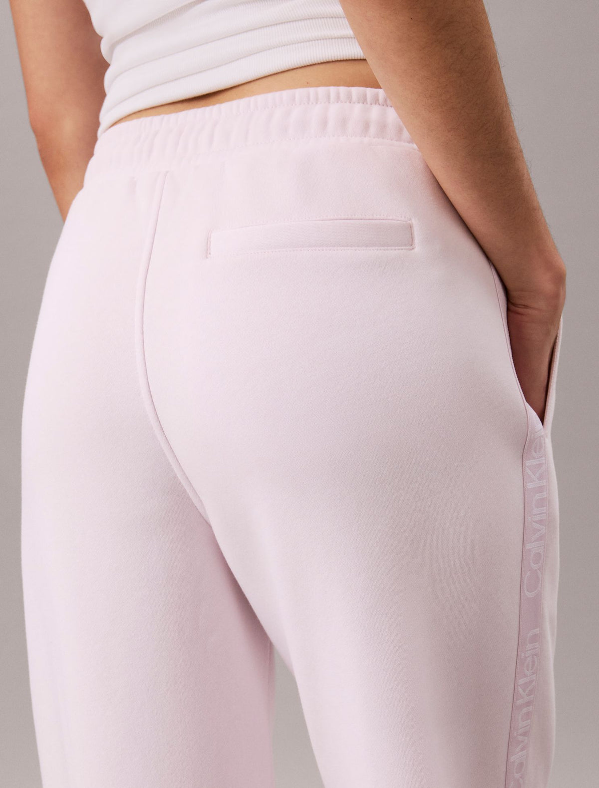 Calvin Klein Logo Tape Fleece Sweatpants