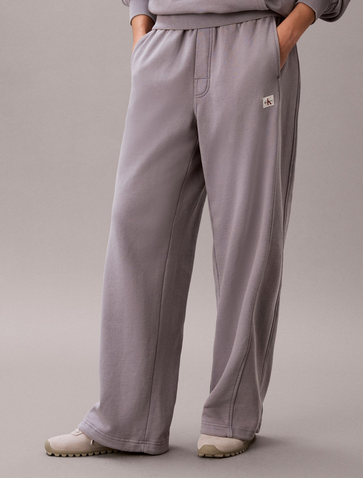 Calvin Klein Woven Monologo Terry Sweatpants
