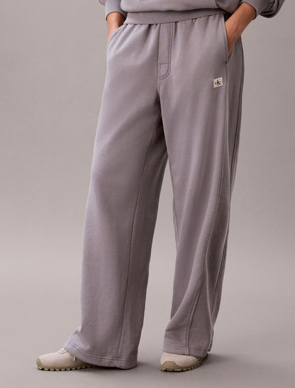 Calvin Klein Woven Monologo Terry Sweatpants