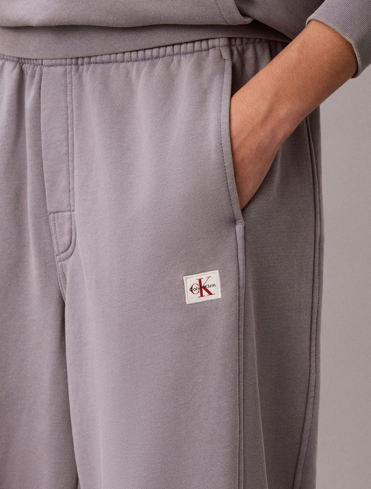 Calvin Klein Woven Monologo Terry Sweatpants