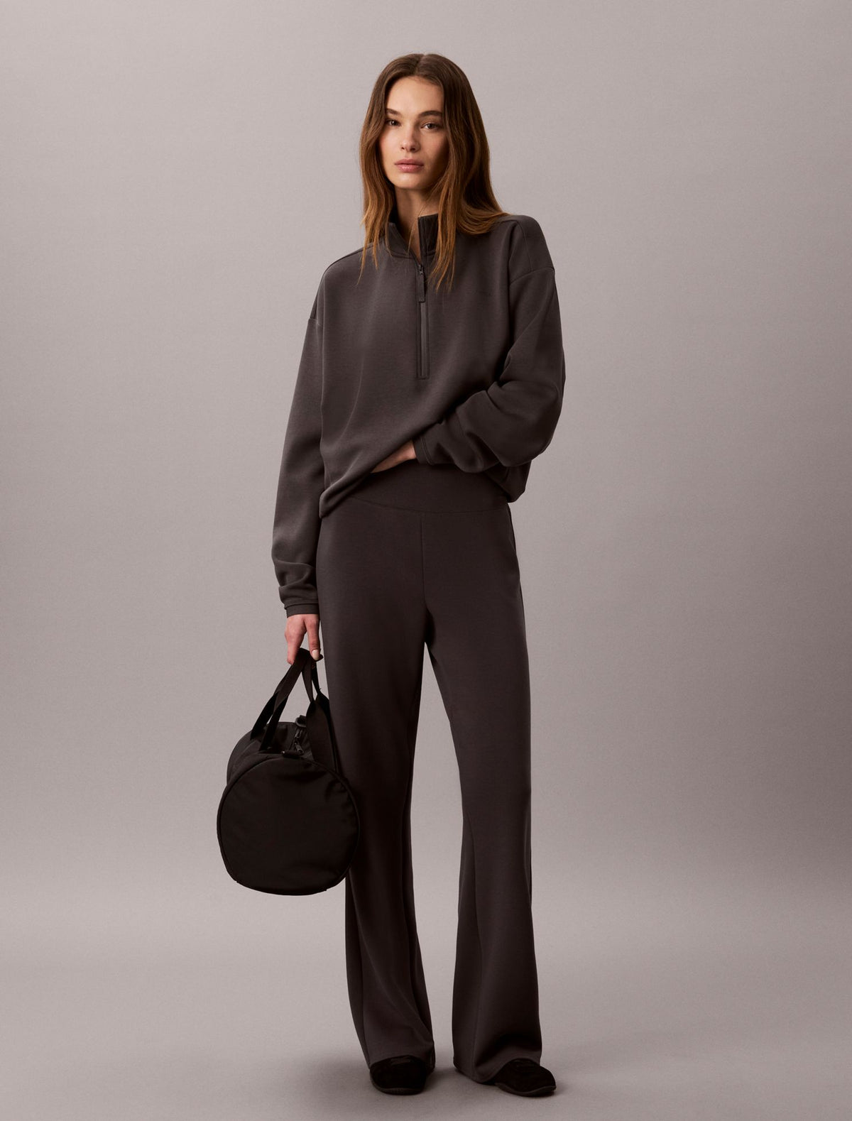 Calvin Klein Ultra Soft Knit 1/4 Zip Sweatshirt