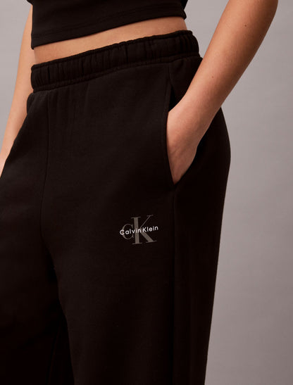 Calvin Klein Monologo Fleece Barrel Pants
