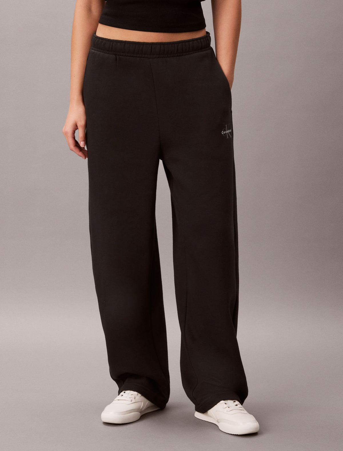 Calvin Klein Monologo Fleece Barrel Pants