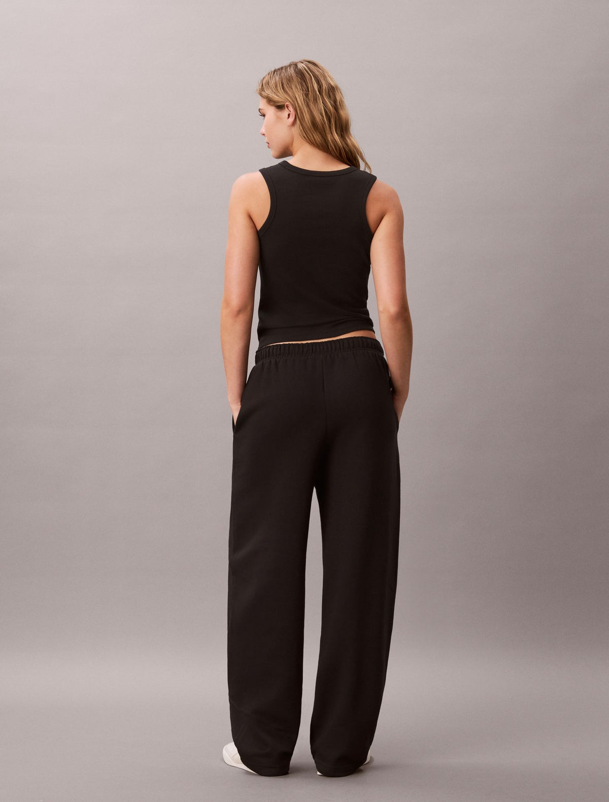 Calvin Klein Monologo Fleece Barrel Pants