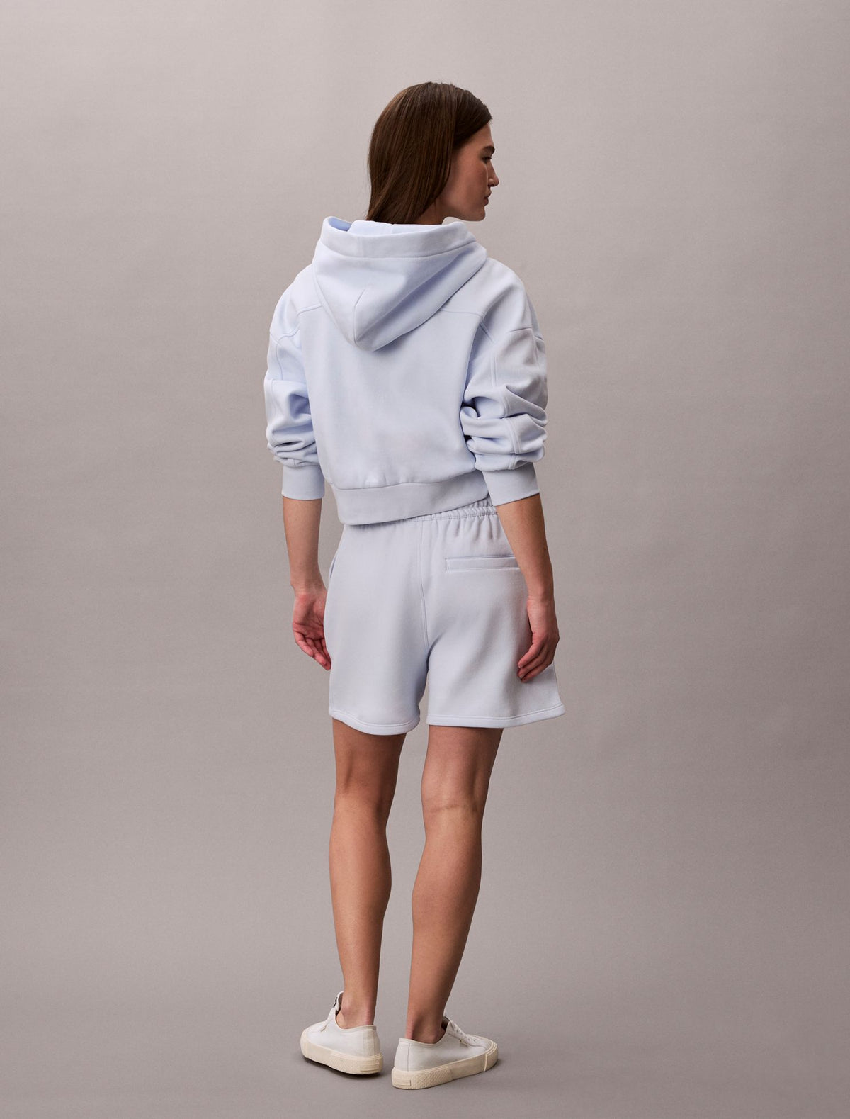 Calvin Klein Logo Tape Fleece Shorts