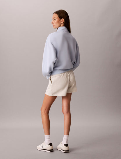 Calvin Klein Stitch Arch Logo Fleece Sweatshirt