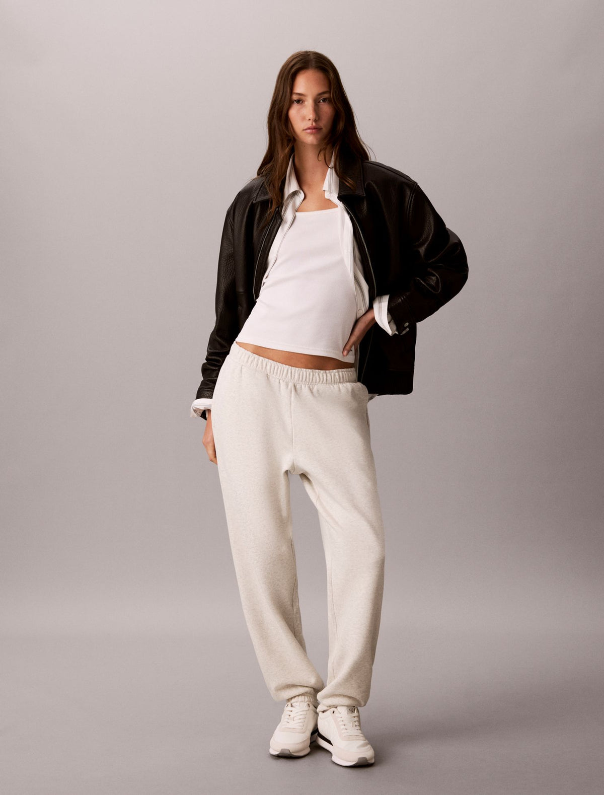 Calvin Klein Monogram Fleece Joggers