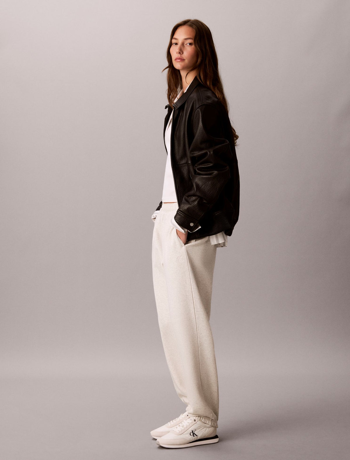 Calvin Klein Monogram Fleece Joggers
